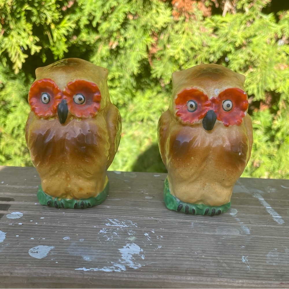 Vintage owl trinkets (1970s)
